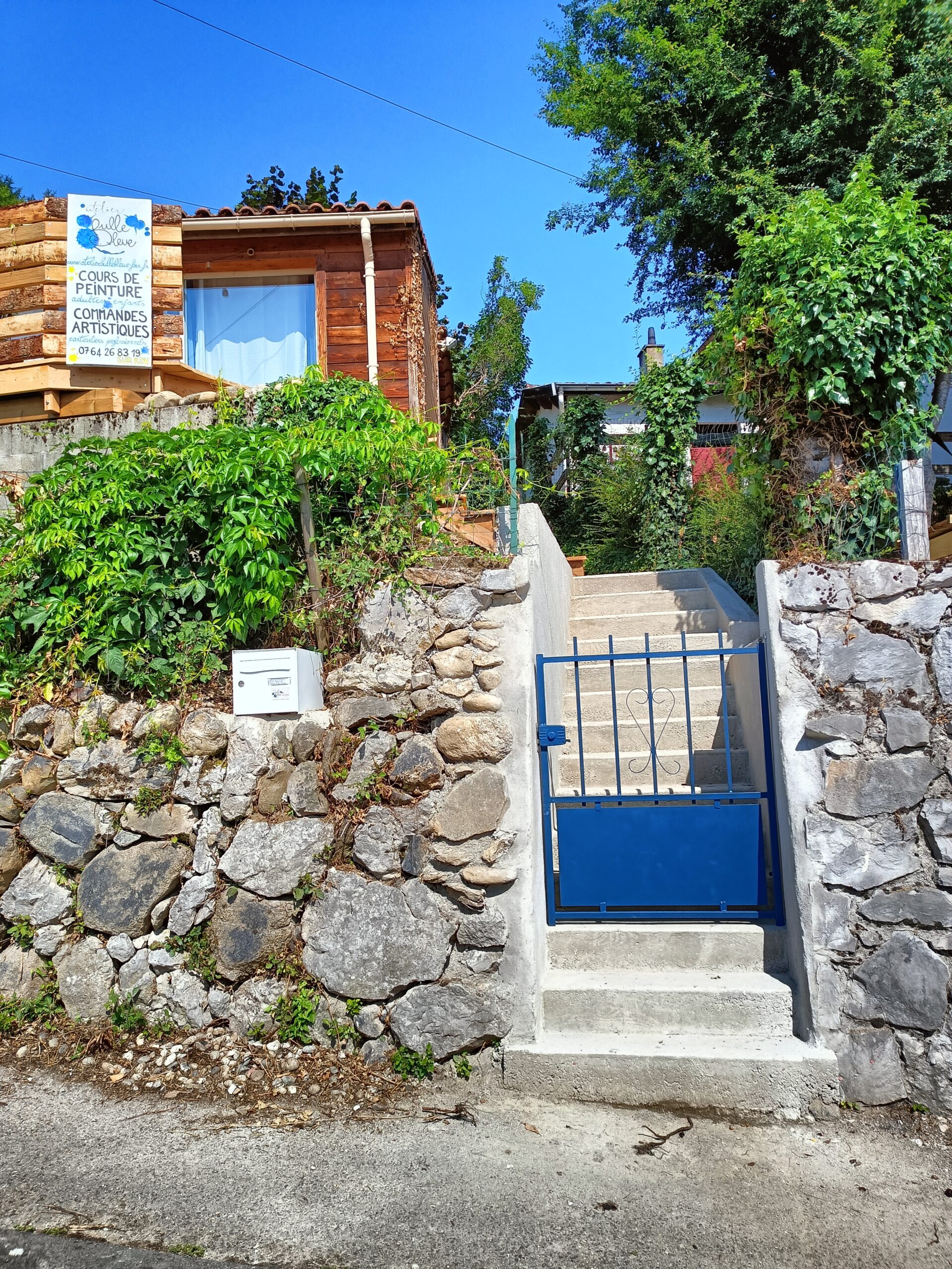 atelier vue extérieur